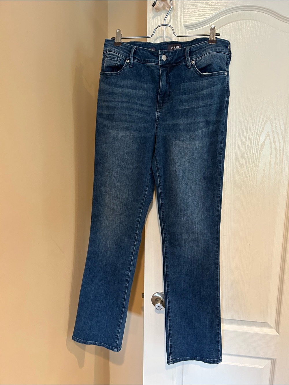NYDJ Dark Wash Straight Leg Women's Jeans